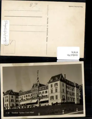 97476,Geneve Cariton Park hotel Kt. Genf