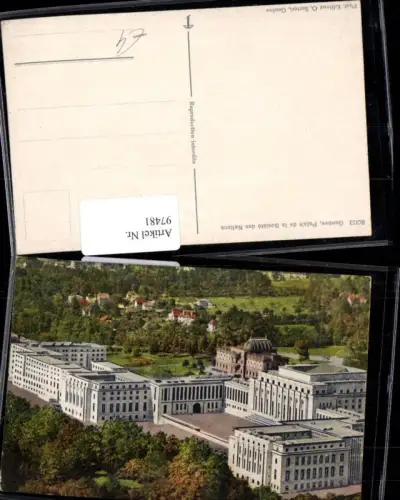 97481,Geneve Palais de la Societe des Nation Kt. Genf