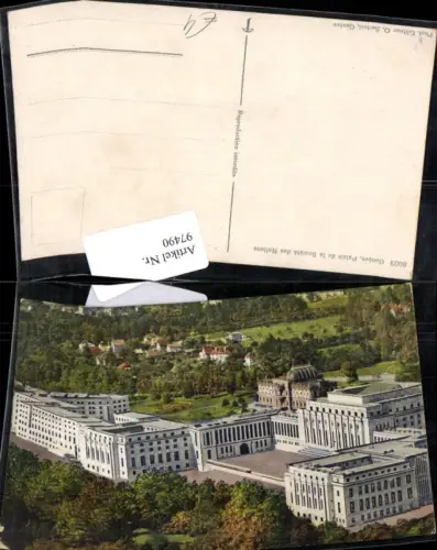 97490,Geneve Palais de la Societe des Nation Kt. Genf