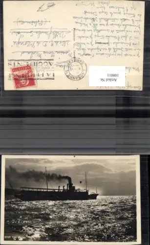 108011,Lac Leman Dampfschiff Dampfer 1931 Kanton Genf