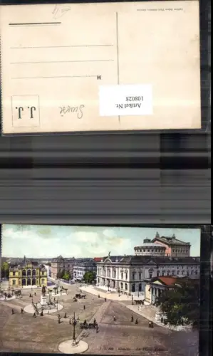 108028,Geneve Le Place neuve Platzansicht Kanton Genf