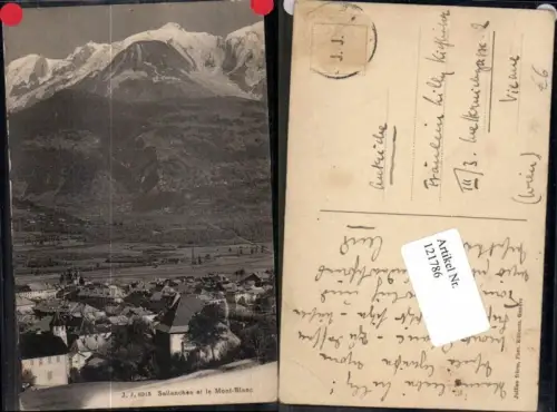 121786,Sallanches et le Mont Blanc Genf Chamonix