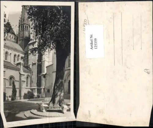 125359,Kanton Genf Geneve Stadt St Pierre Kirche Fotokarte