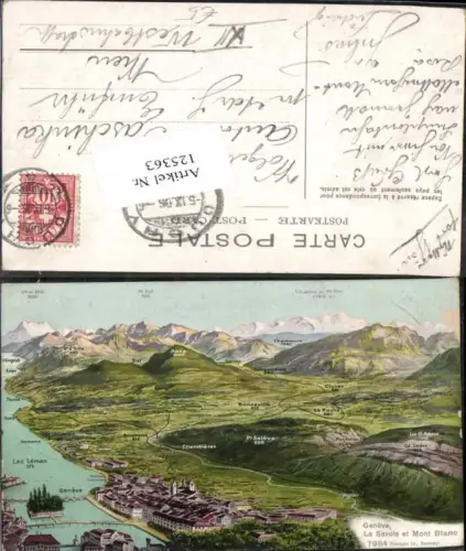125363,Kanton Genf Geneve Stadt La Savoie et Mont Blanc