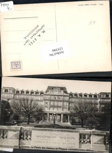 125390,Kanton Genf Geneve Le Palais des nations