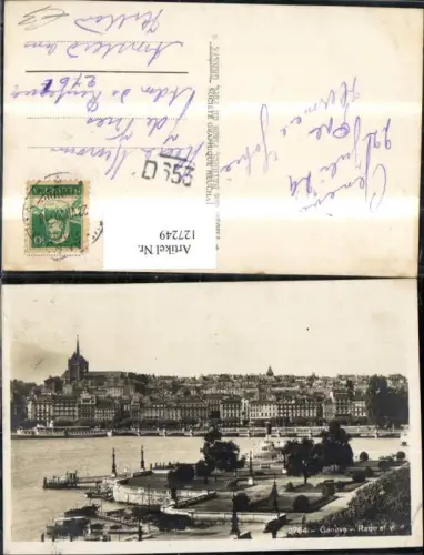 127249,Genf Geneve Rade et ville 1929