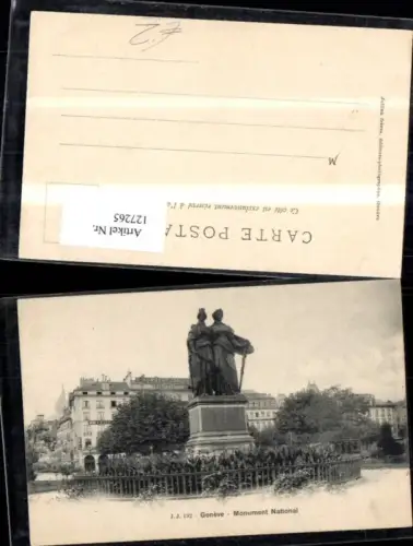 127265,Genf Geneve Monument National