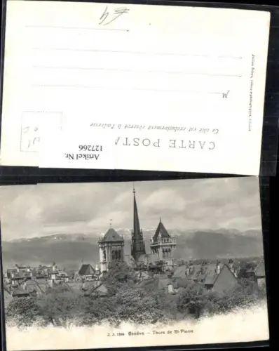 127266,Genf Geneve Tours de St Pierre