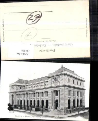 127324,Genf Geneve Hotel des Postes