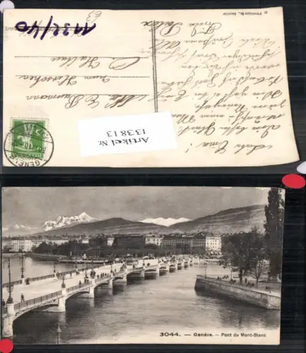 133813,Geneve Genf Pont du Mont Blanc