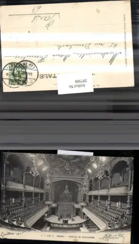 207508,Geneve Genf Interieur du Victoria-Hall Innenansicht