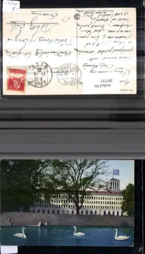 207515,Geneve Genf Bureau International du Travail Gebäude Schwäne