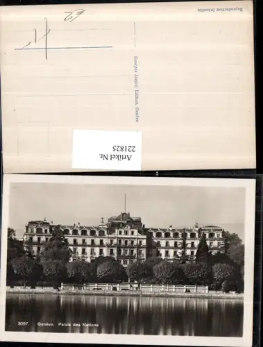 221825,Geneve Genf Palais des Nations