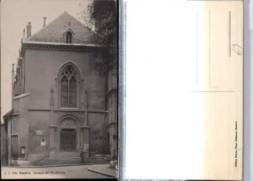 309688,Geneve Genf Temple de l'Auditoire Gebäude