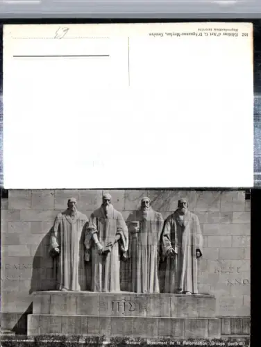 309733,Geneve Genf Monument de la Reformation Groupe central