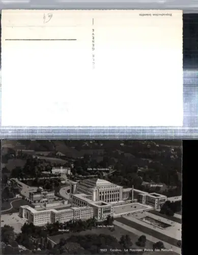 309746,Geneve Genf Le Nouveau Palais des Nations Gebäude
