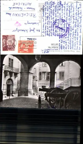 587336,Foto Ak Vieux Geneve Genf L ancien Arsenal Kanone Switzerland