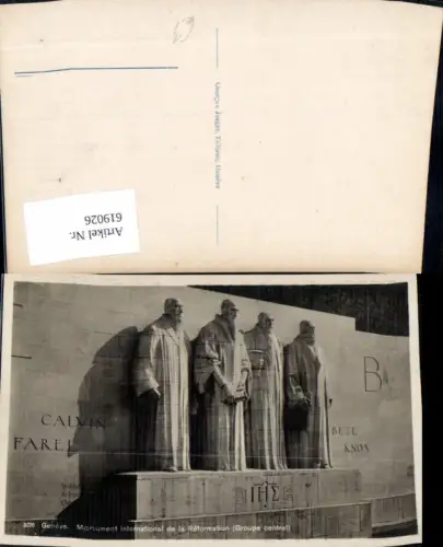 619026,Geneve Genf Monument international de la Reformation