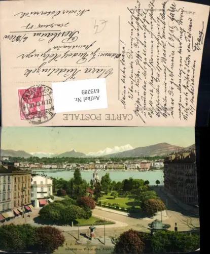 619289,Geneve Genf Place des Alpes