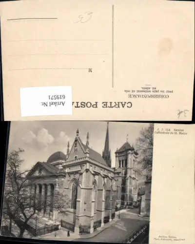 619571,Geneve Genf Cathedrale de St Pierre Kathedrale