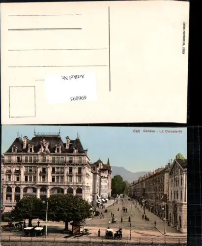696095 Genf Geneve La Corraterie pub Photoglob 648