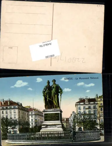 696100 Genf Geneve Monument National