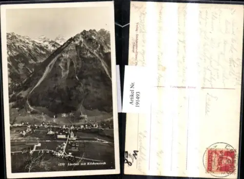 191493,Linthal Lintal Totale m. Kilchenstock Kt Glarus
