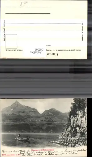 207569,Walensee See m. Mürtschenstock Kt Glarus