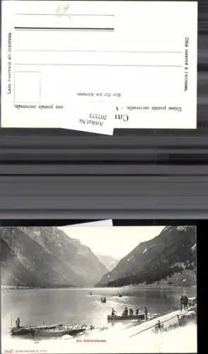 207573,Am Klönthalersee See Boote Ruderboot Kt Glarus
