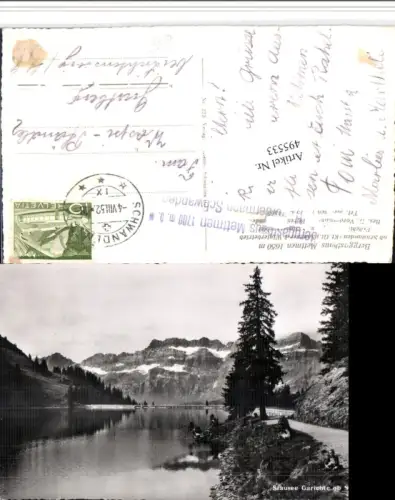 495533,Stausee Garichte b. Schwanden Bergkulisse Kt Glarus
