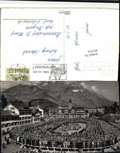 495534,Glarus Landsgemeinde Verteidigung Versammlung Bergkulisse