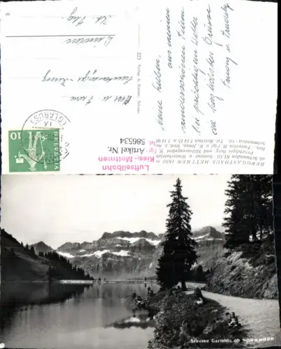 586534,Stausee Garichte ob Schwanden Switzerland
