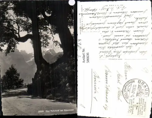 586636,Foto Ak Ruhebank a. Braunwald Switzerland