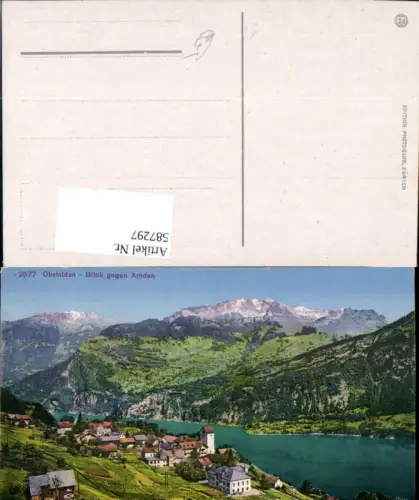 587297,Obstalden Blick geg. Amden Switzerland