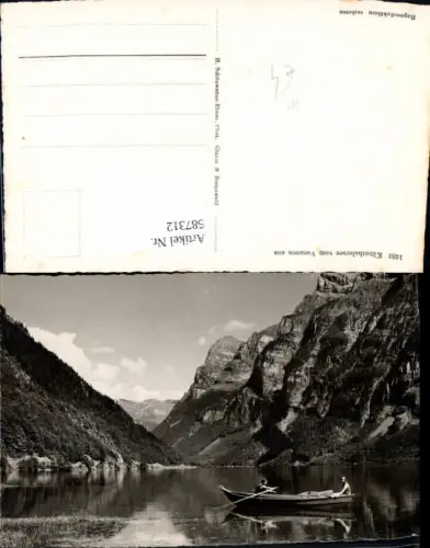 587312,Klönthalersee v. Vorauen aus Klöntalersee Glarus Klöntal Switzerland