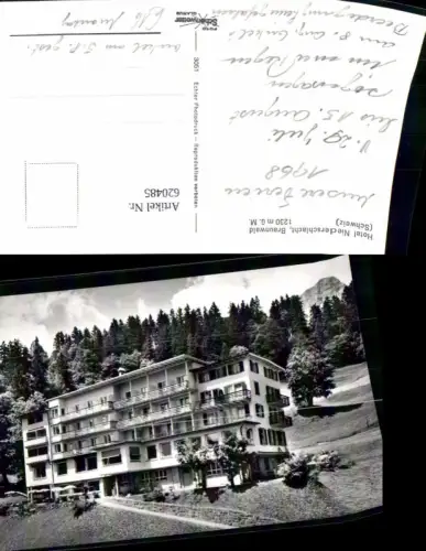 620485,Foto Ak Braunwald Hotel Niederschlacht