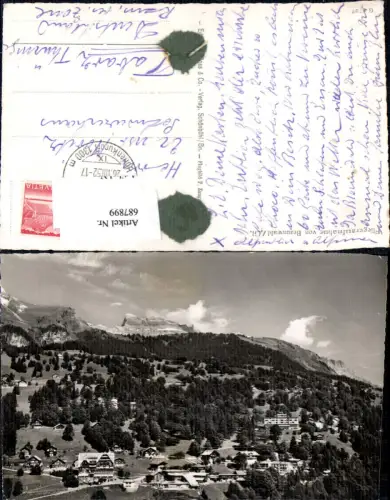 687899 Fliegeraufnahme Braunwald Glarus Luftbild