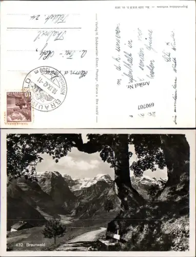 690707 Braunwald Weg Partie Glarus