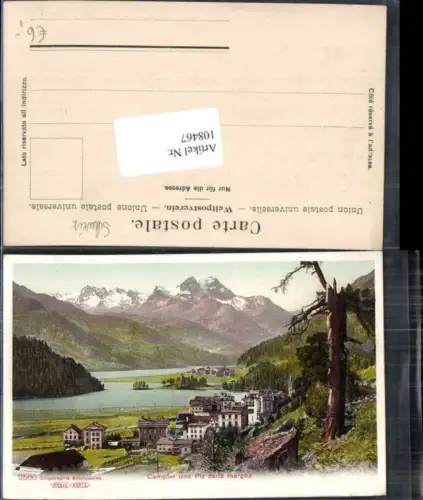 108467,Litho Campfer und Piz della margna Kt. Graubünden