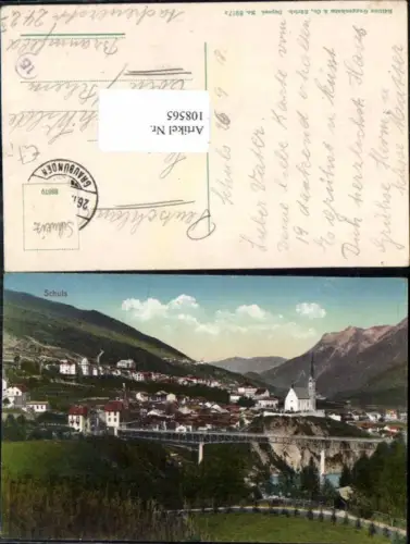 108565,Schuls Totale 1910 Kt Graubünden