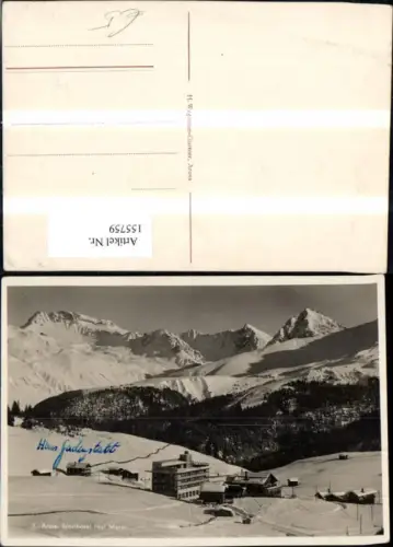 155759,Arosa Sporthotel Hof Maran Winteransicht Kt Graubünden