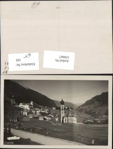 350667,Disentis Totale Kirche Bergkulisse Kt Graubünden