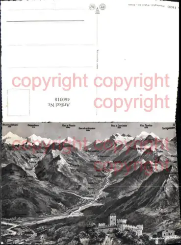 460318,Mesolcina Misox Bellinzona Vogelschau Kt Graubünden