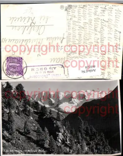 460328,Piz Palü b. Poschiavo Bergkulisse Kt Graubünden