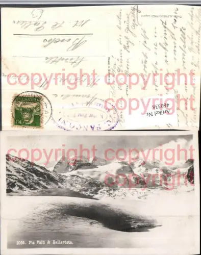 460338,Piz Palü b. Poschiavo Bergkulisse Kt Graubünden