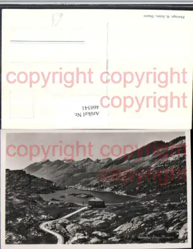 460341,Bernhardino Hospiz Bergkulisse Kt Graubünden