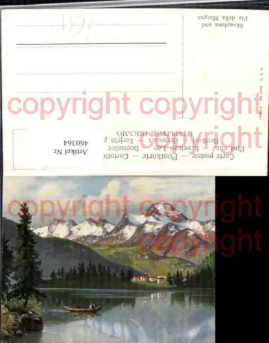 460364,Künstler AK Kolby Silvaplana Kt Graubünden pub Theo Stroefer 591