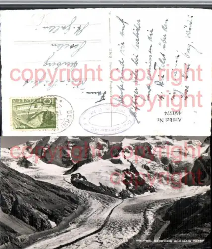 460374,Piz Palü b. Poschiavo Gletscher Bergkulisse Kt Graubünden