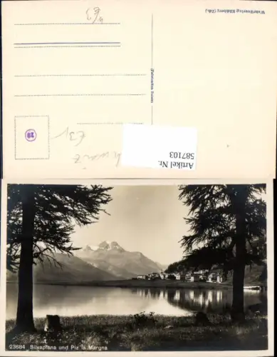 587103,Silvaplana u. Piz la Margna Switzerland