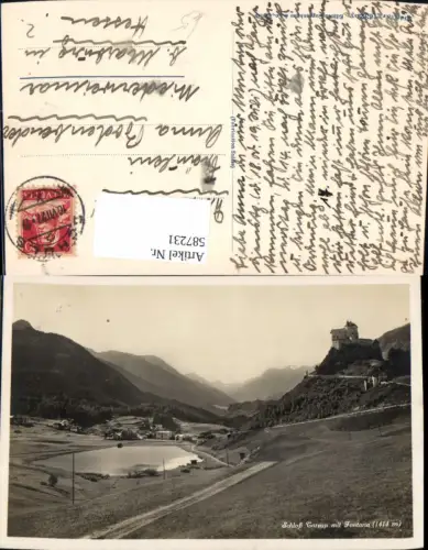 587231,Schloss Tarasp m. Fontana Switzerland